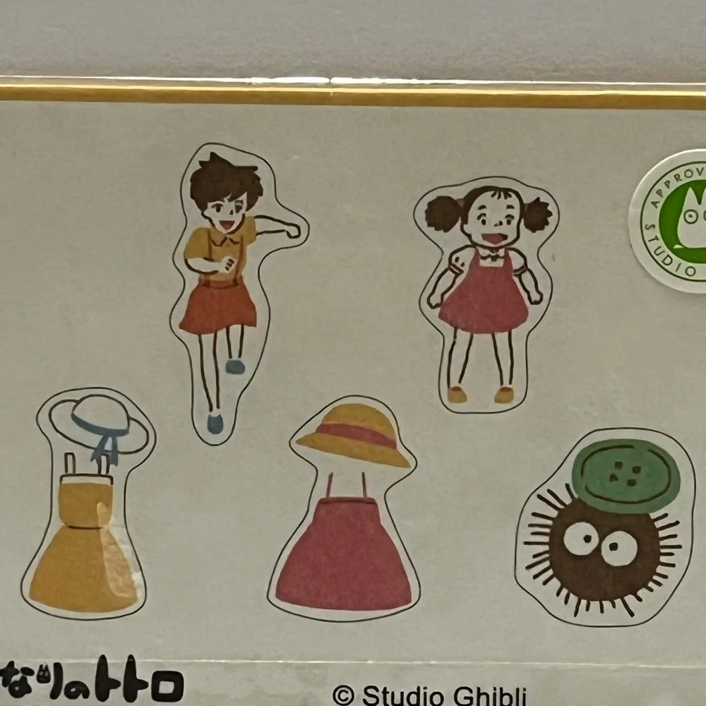 My Neighbor Totoro Mei and Satsuki Sticker Flake Seals